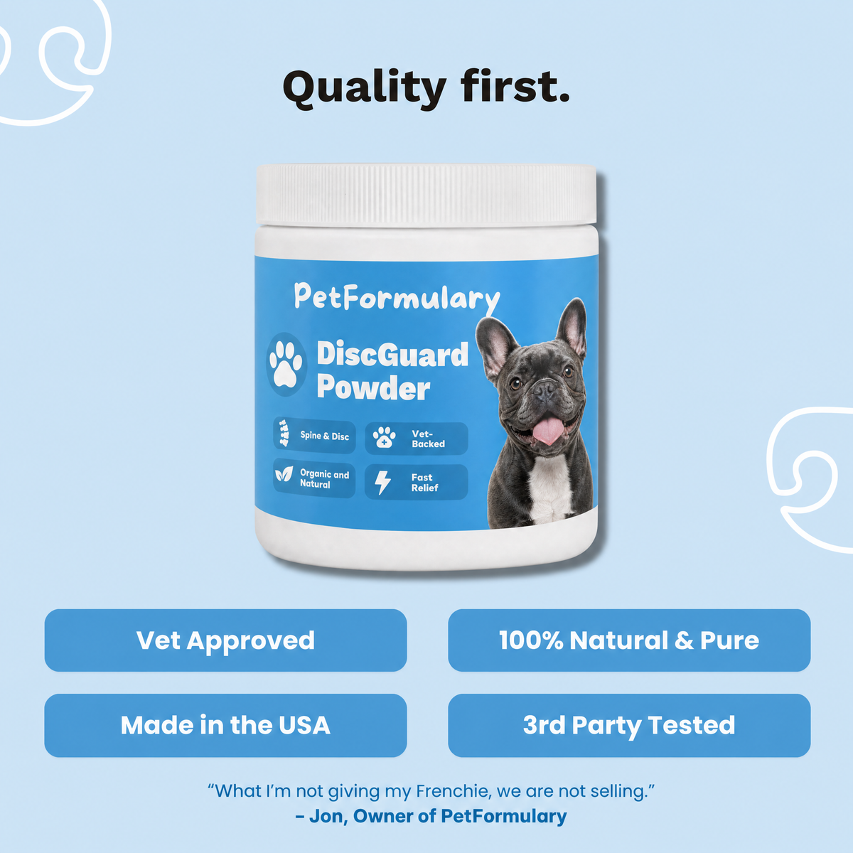 PetFormulary - DiscGuard Powder